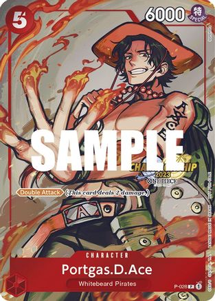 Portgas.D.Ace (CS 2023 Event Pack) (P-028) - [One Piece Promotion Cards] Foil