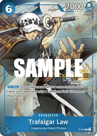 Trafalgar Law (CS 2023 Celebration Pack) (P-009) - [One Piece Promotion Cards] Foil