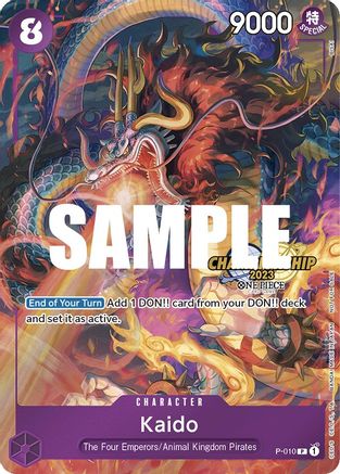 Kaido (CS 2023 Celebration Pack) (P-010) - [One Piece Promotion Cards] Foil