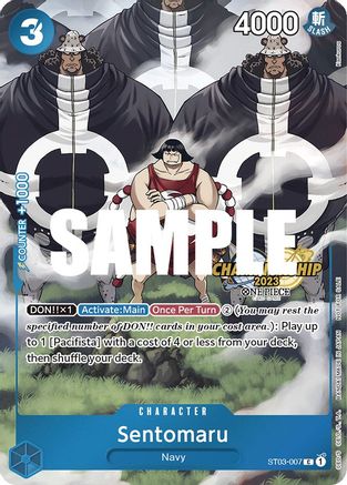 Sentomaru (CS 2023 Celebration Pack) (ST03-007) - [One Piece Promotion Cards] Foil