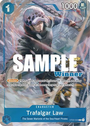 Trafalgar Law (CS 2023 Top Players Pack) [Winner] (ST03-008) - [One Piece Promotion Cards] Foil