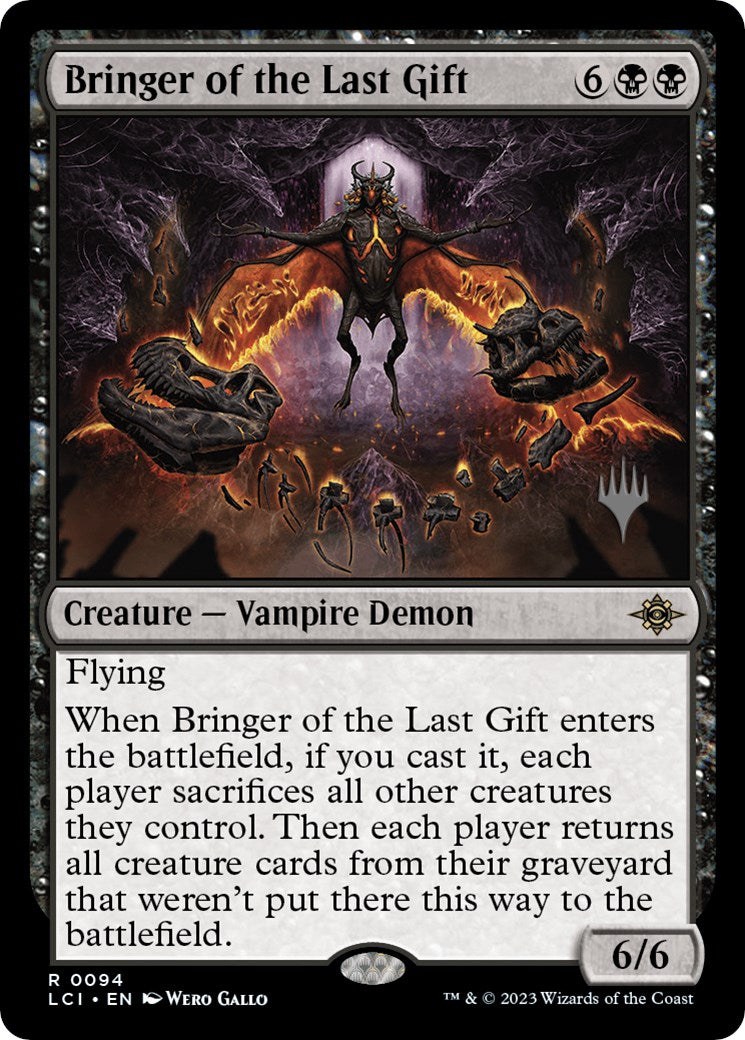 Bringer of the Last Gift (Promo Pack) [The Lost Caverns of Ixalan Promos] Foil