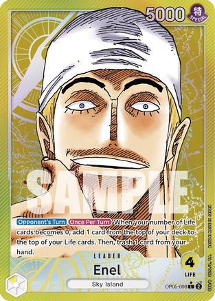 Enel (098) (Alternate Art) (OP05-098) - [Awakening of the New Era] Foil