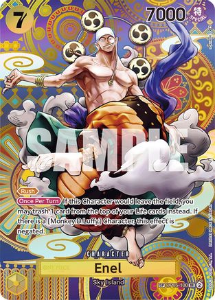 Enel (100) (SP) (OP05-100) - [Awakening of the New Era] Foil