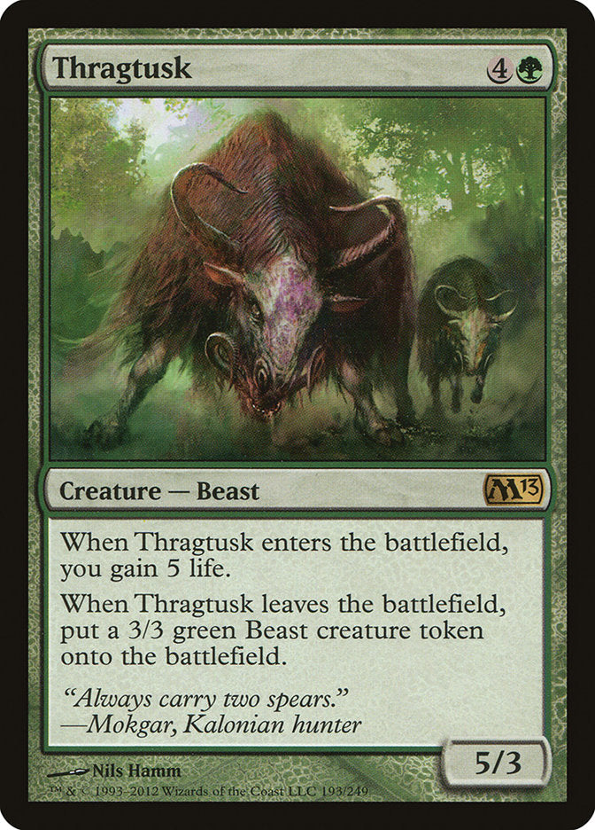 Thragtusk [Magic 2013] Foil
