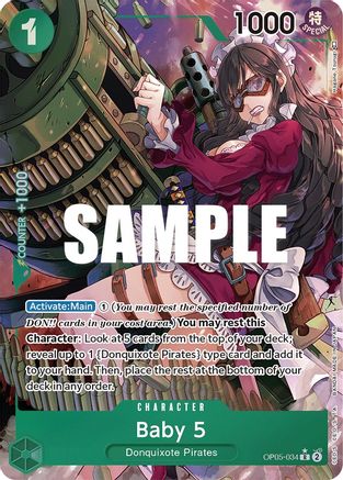 Baby 5 (034) (Alternate Art) (OP05-034) - [Awakening of the New Era] Foil