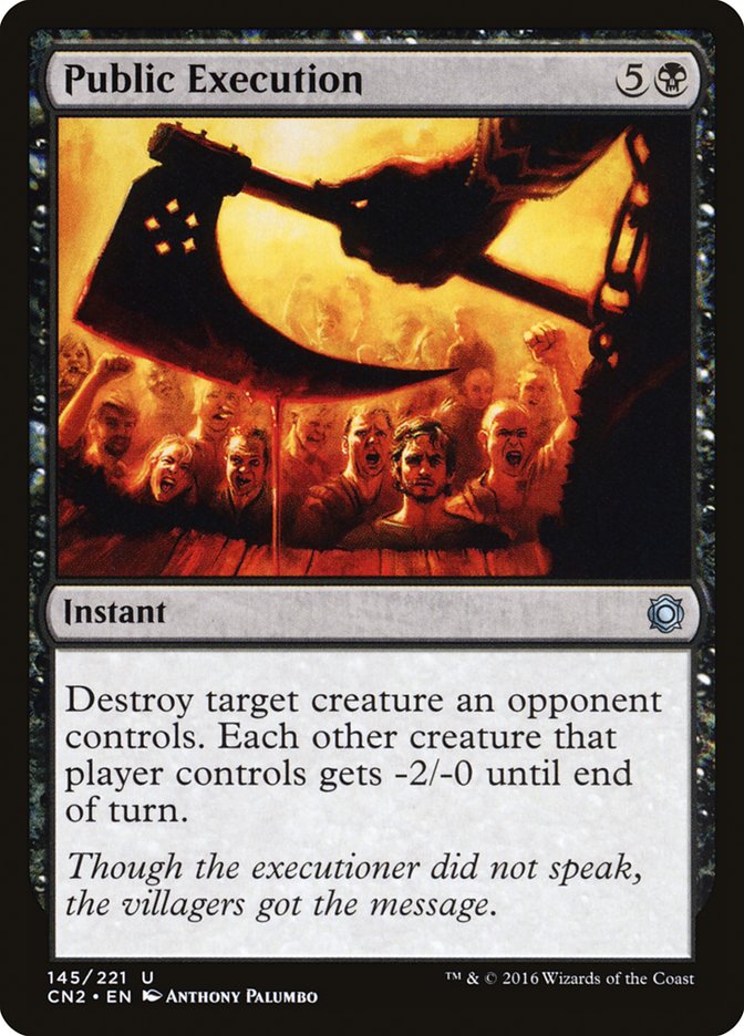 Public Execution [Conspiracy: Take the Crown] Foil
