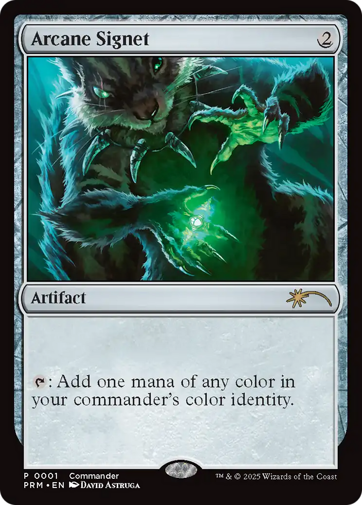 Arcane Signet (CommandFest 2025)  [MagicFest Cards] Foil