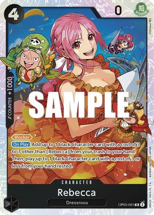 Rebecca (OP05-091) - [Awakening of the New Era] Foil