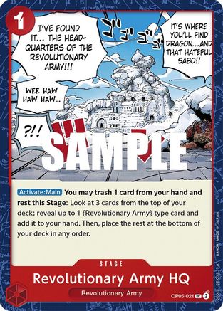 Revolutionary Army HQ (OP05-021) - [Awakening of the New Era]