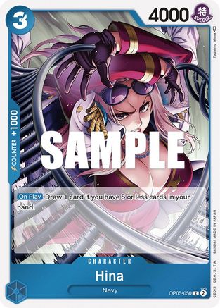 Hina (OP05-050) - [Awakening of the New Era] Foil