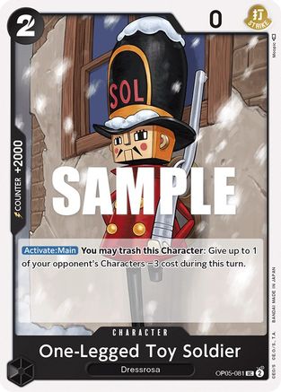 One-Legged Toy Soldier (OP05-081) - [Awakening of the New Era]