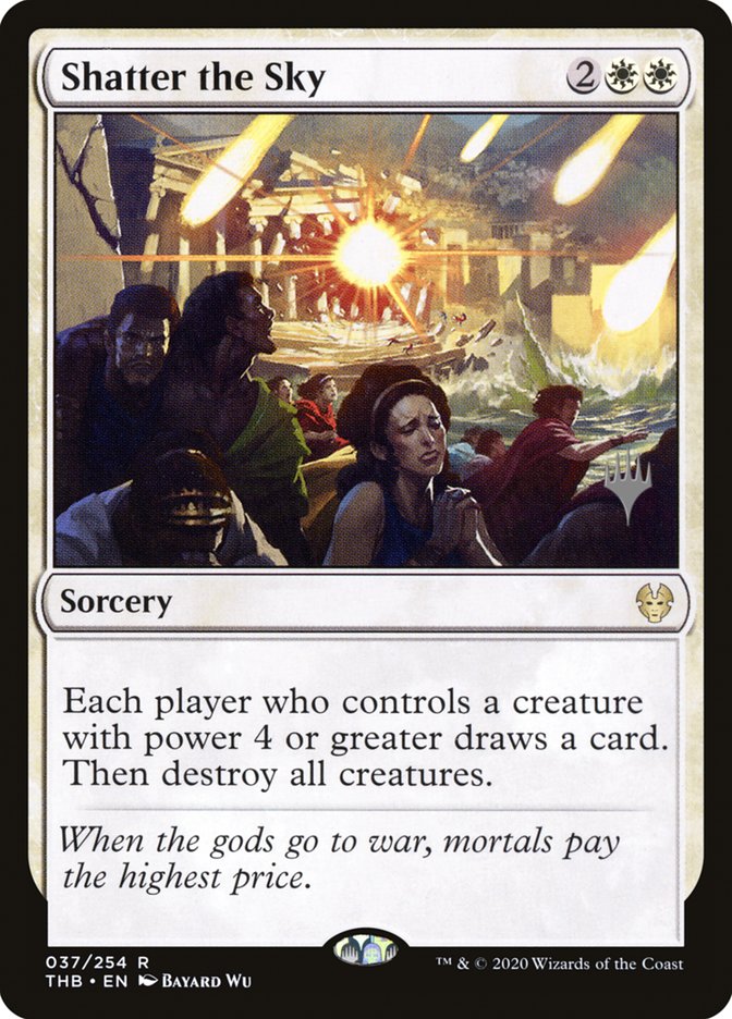 Shatter the Sky (Promo Pack) [Theros Beyond Death Promos] Foil