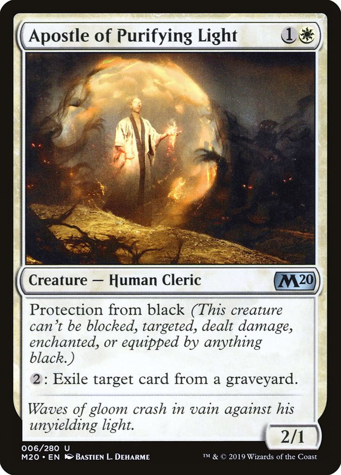 Apostle of Purifying Light [Core Set 2020] Foil