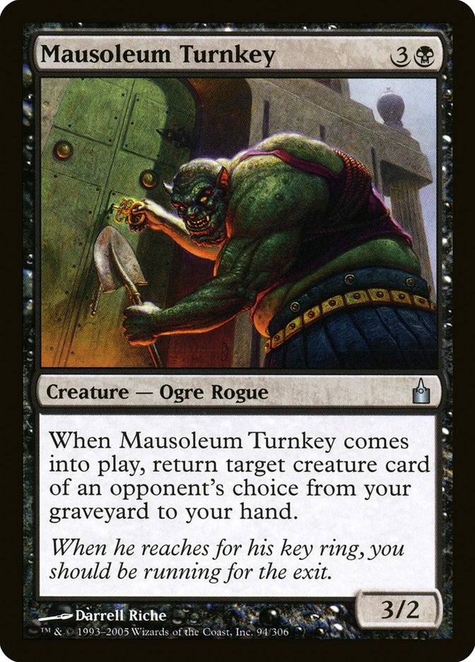 Mausoleum Turnkey [Ravnica: City of Guilds] Foil
