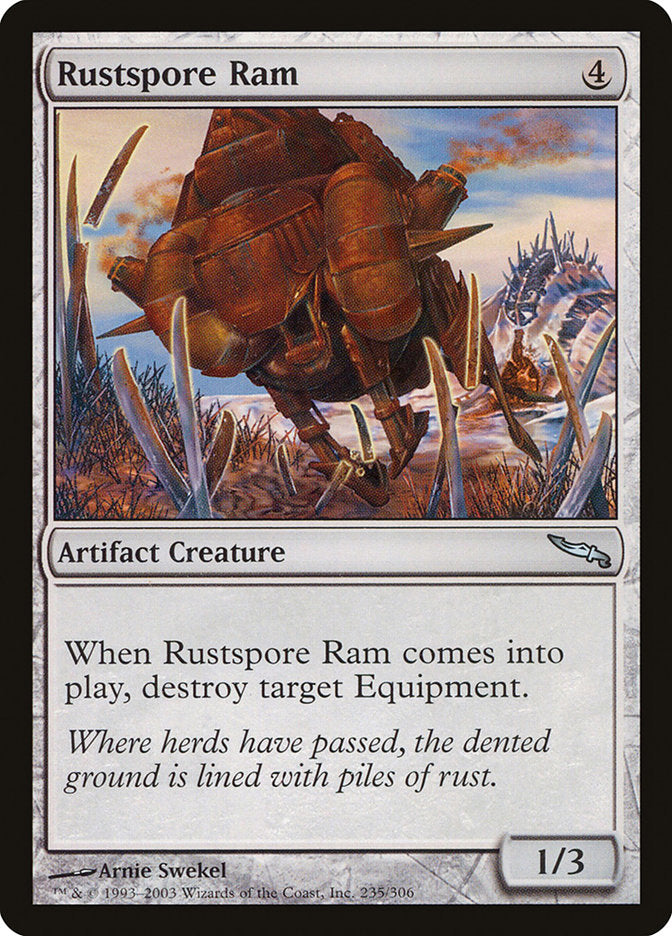 Rustspore Ram [Mirrodin] Foil