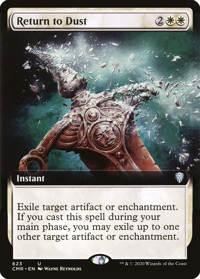 Return to Dust (Extended Art) [Commander Legends] Foil