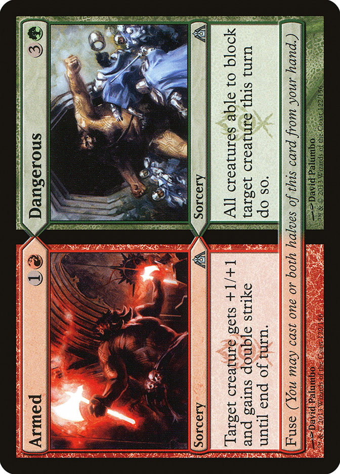 Armed // Dangerous [Dragon's Maze] Foil