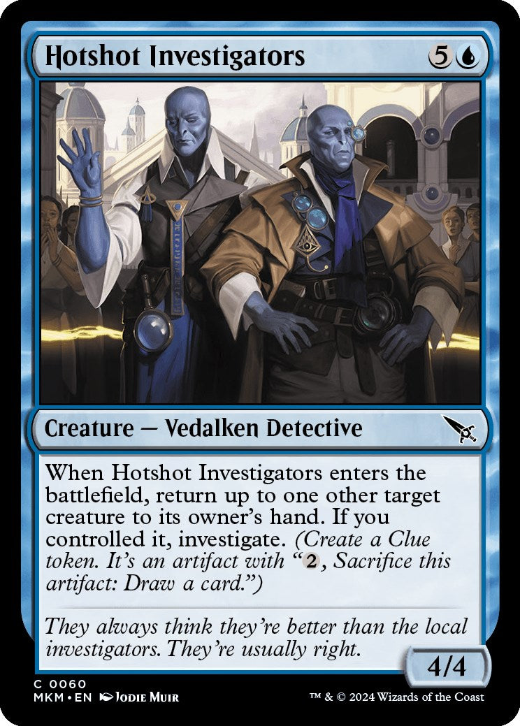 Hotshot Investigators [Murders at Karlov Manor] Foil