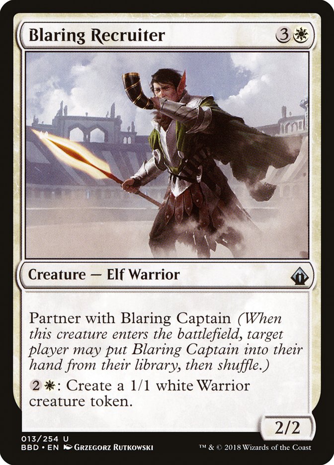 Blaring Recruiter [Battlebond] Foil