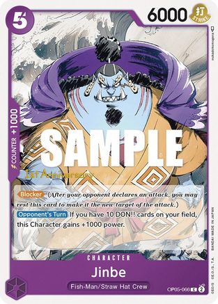Jinbe (OP05-066) - [Awakening of the New Era: 1st Anniversary Tournament Cards]