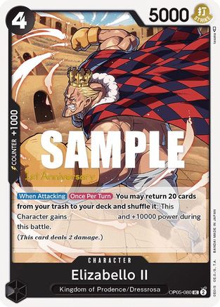Elizabello II (OP05-080) - [Awakening of the New Era: 1st Anniversary Tournament Cards]