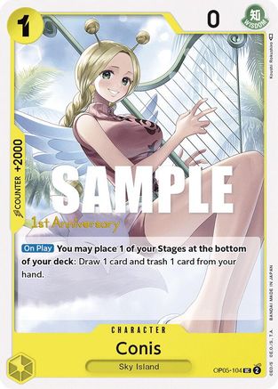 Conis (OP05-104) - [Awakening of the New Era: 1st Anniversary Tournament Cards]