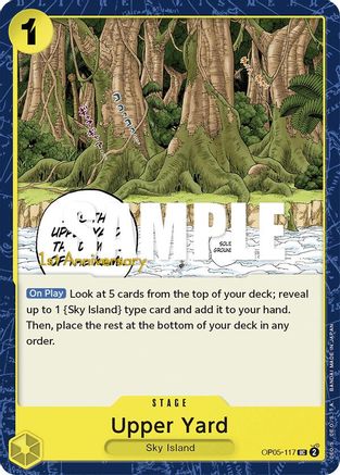 Upper Yard (OP05-117) - [Awakening of the New Era: 1st Anniversary Tournament Cards]