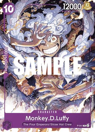 Monkey.D.Luffy (041) (P-041) - [One Piece Promotion Cards]
