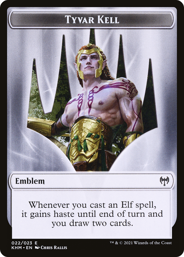 Tyvar Kell Emblem  [Kaldheim Tokens]