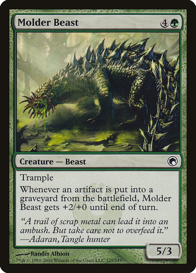 Molder Beast [Scars of Mirrodin] Foil