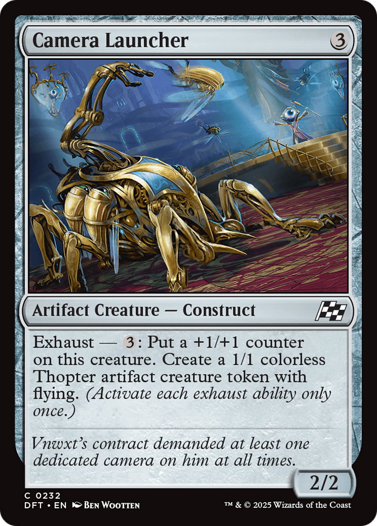 Camera Launcher [Aetherdrift] Foil