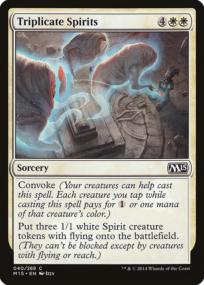 Triplicate Spirits [Magic 2015] Foil
