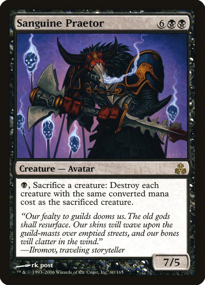 Sanguine Praetor [Guildpact] Foil