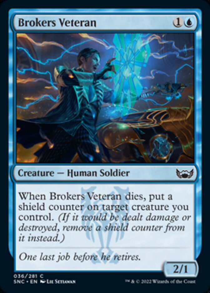 Brokers Veteran [Streets of New Capenna] Foil