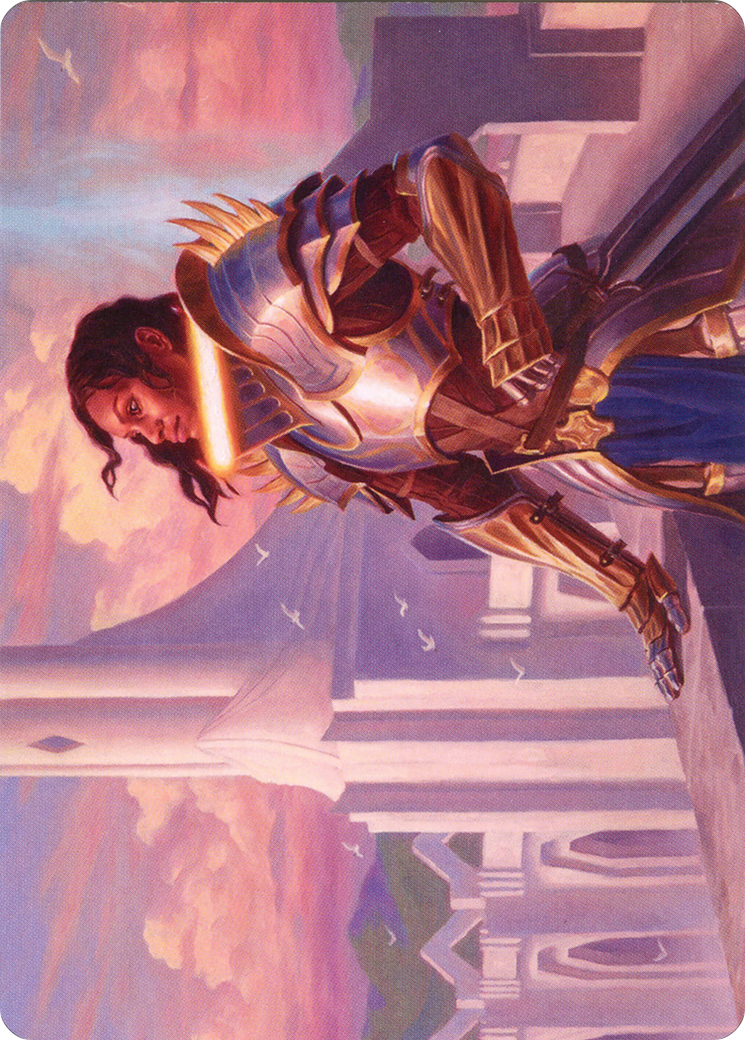 Tazri, Beacon of Unity // Tazri, Beacon of Unity  [Zendikar Rising Art Series] (Borderless) Foil