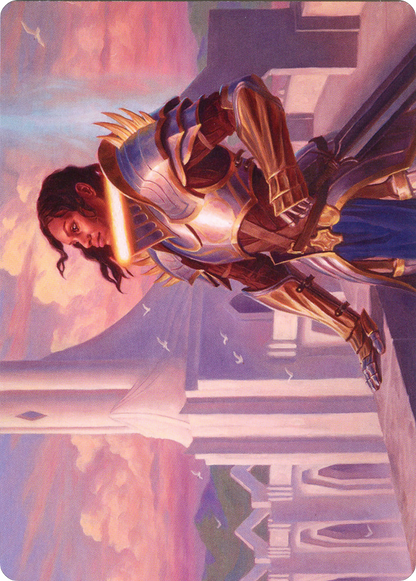Tazri, Beacon of Unity // Tazri, Beacon of Unity  [Zendikar Rising Art Series] (Borderless) Foil