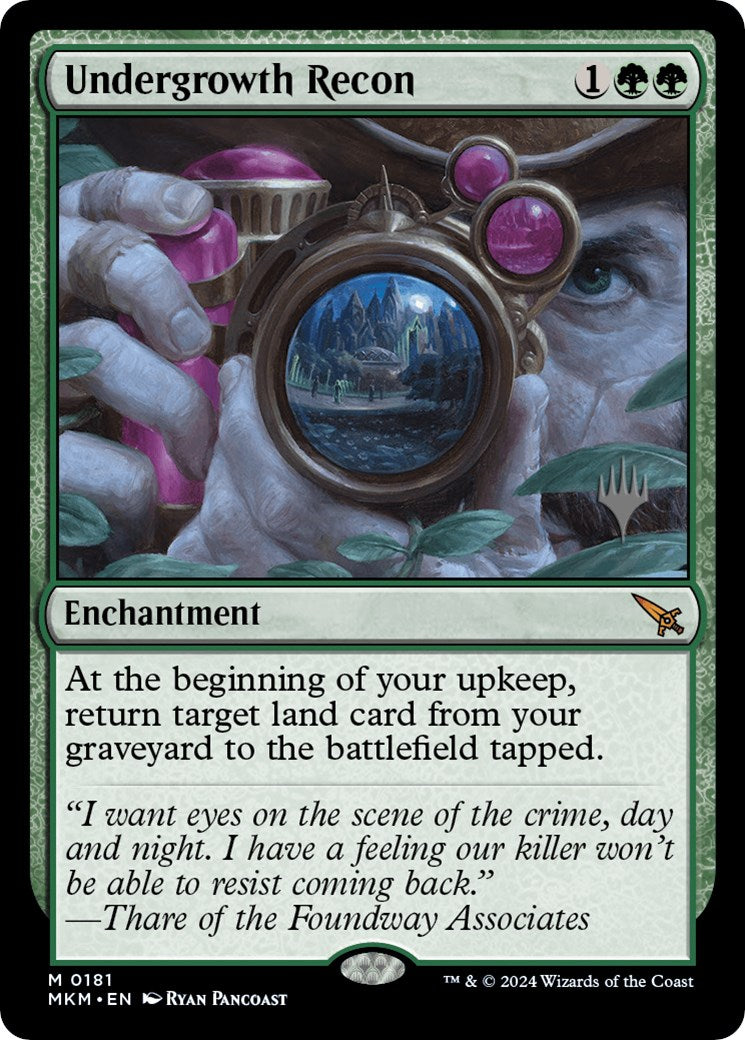 Undergrowth Recon (Promo Pack) [Murders at Karlov Manor Promos] Foil