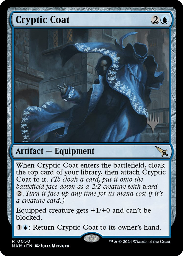 Cryptic Coat (Promo Pack) [Murders at Karlov Manor Promos] Foil