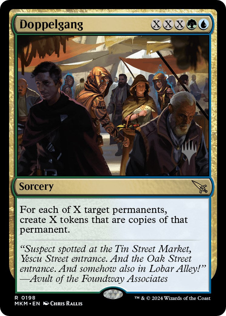 Doppelgang (Promo Pack) [Murders at Karlov Manor Promos] Foil