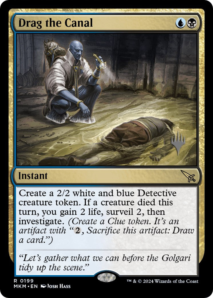 Drag the Canal (Promo Pack) [Murders at Karlov Manor Promos] Foil
