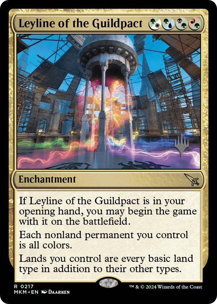 Leyline of the Guildpact (Promo Pack) [Murders at Karlov Manor Promos] Foil