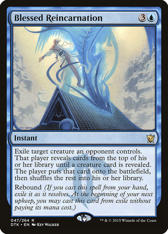 Blessed Reincarnation [Dragons of Tarkir] Foil