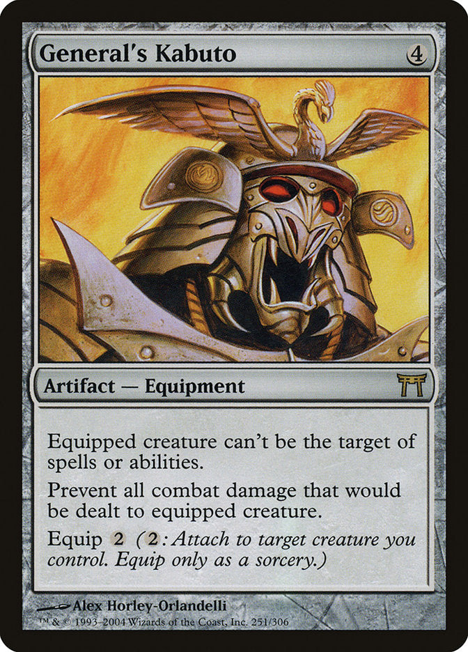General's Kabuto [Champions of Kamigawa] Foil