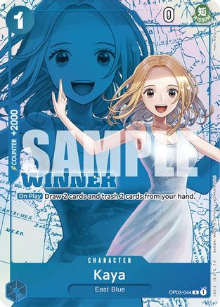 Kaya (Winner Pack Vol. 6) (OP03-044) - [One Piece Promotion Cards] Foil