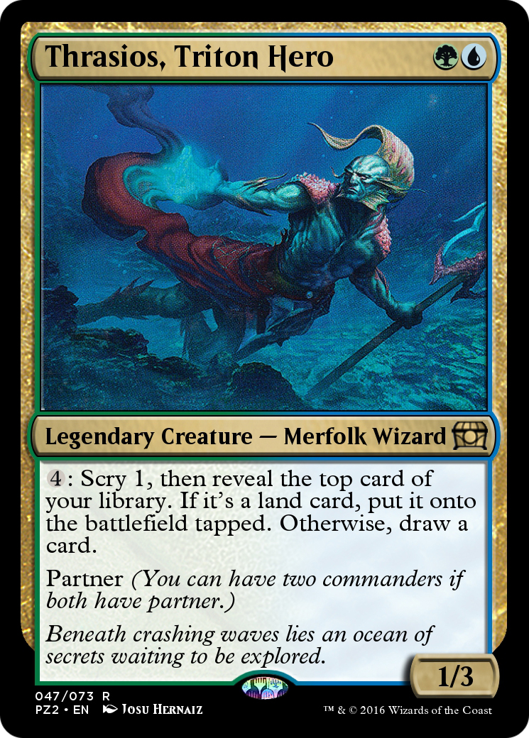 Thrasios, Triton Hero  [Treasure Chest] Foil