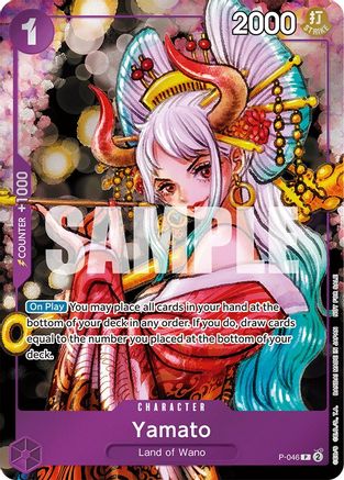 Yamato (Event Pack Vol. 3) (P-046) - [One Piece Promotion Cards] Foil