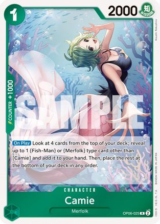 Camie (OP06-025) - [Wings of the Captain] Foil