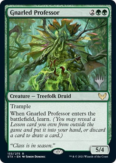 Gnarled Professor (Promo Pack) [Strixhaven: School of Mages Promos] Foil