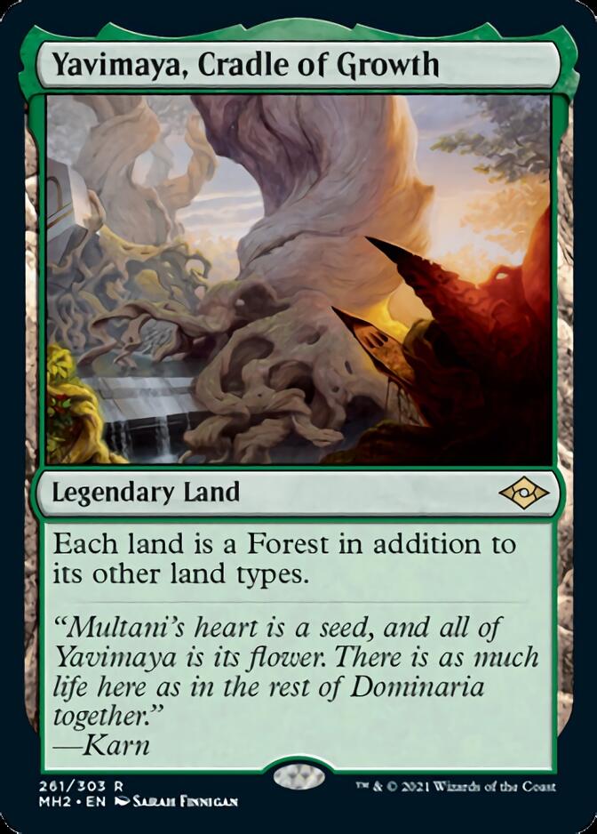 Yavimaya, Cradle of Growth [Modern Horizons 2] Foil